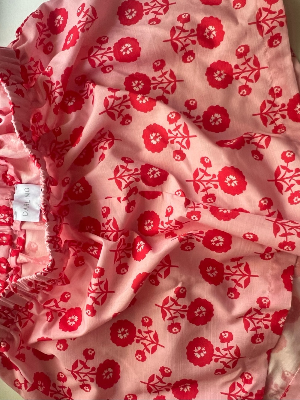 Darling Loungewear Madeline Marigold Dress and Short Set - Picture 2 of 6